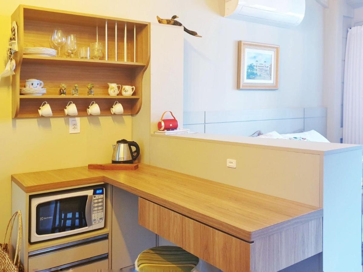 Studio Casa Da Arvore, Pe Na Areia, Ribeirao Da Ilha, Florianopolis Bagian luar foto