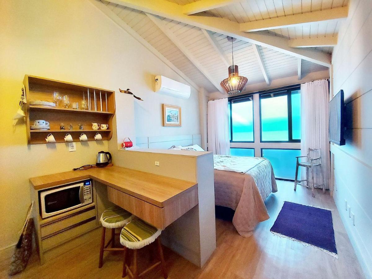 Studio Casa Da Arvore, Pe Na Areia, Ribeirao Da Ilha, Florianopolis Bagian luar foto