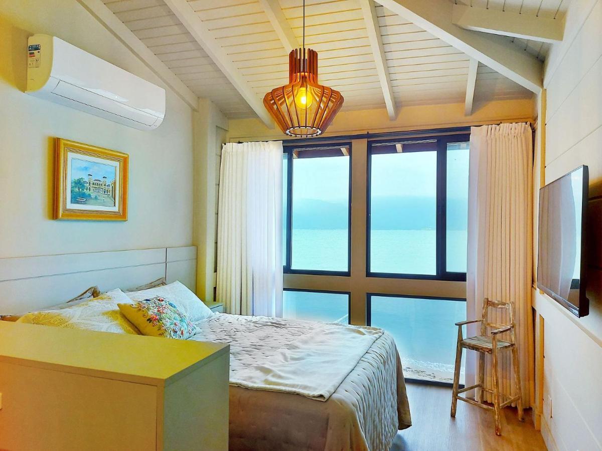 Studio Casa Da Arvore, Pe Na Areia, Ribeirao Da Ilha, Florianopolis Bagian luar foto